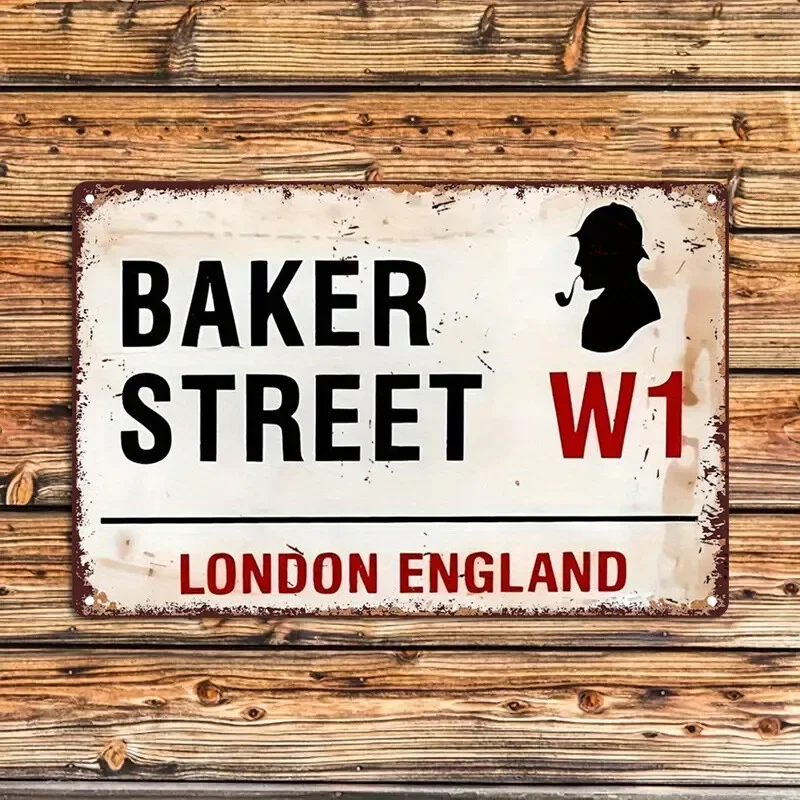Home Office British - Baker Street W1 Londen Engeland Metalen