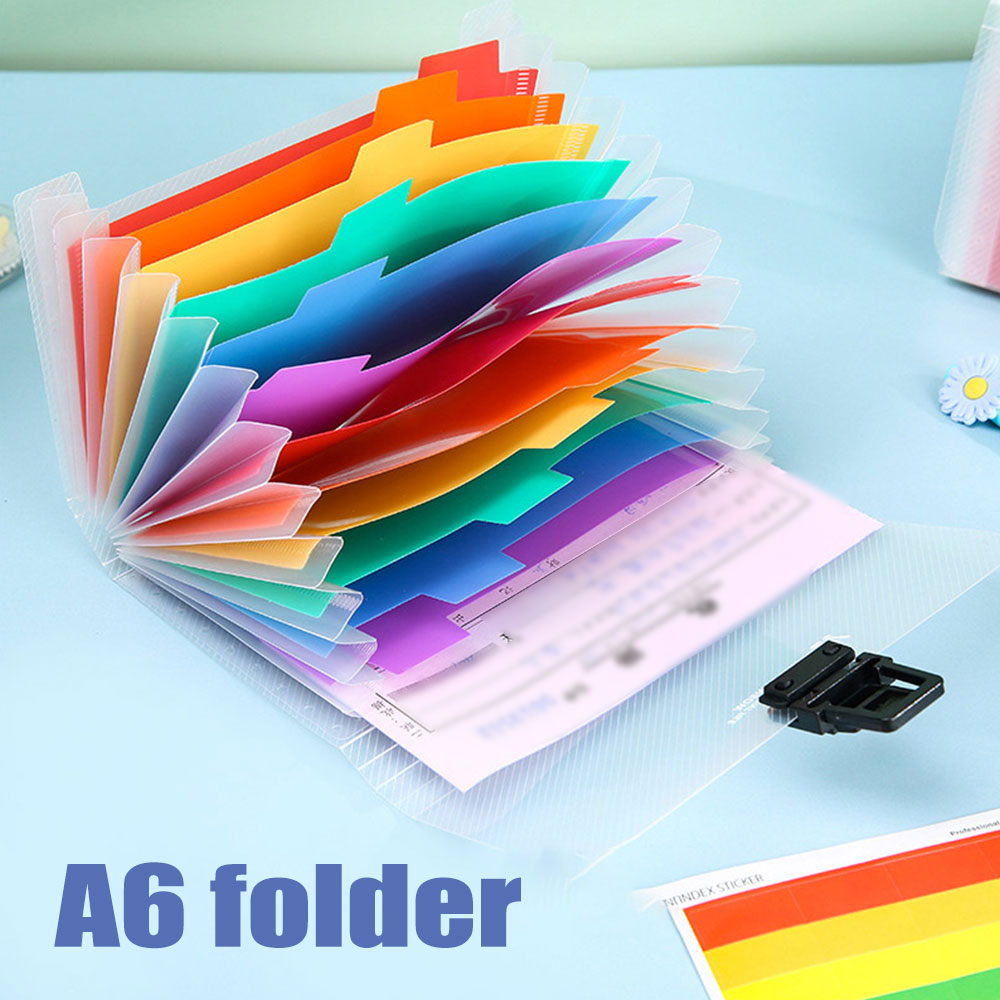 Home Office Bagas - A6 Bestand Map Opbergtas Examen Papier