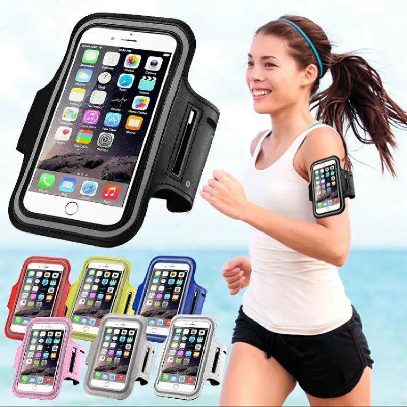 Monitor Arm Dual - Sport Running Telefoon Armband Case Touchscreen