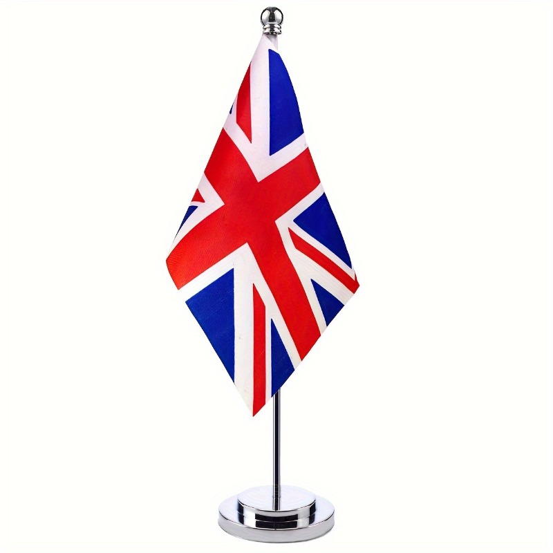 Home Office British - 1pc Duurzaam polyester Britse Britse tafelvlag