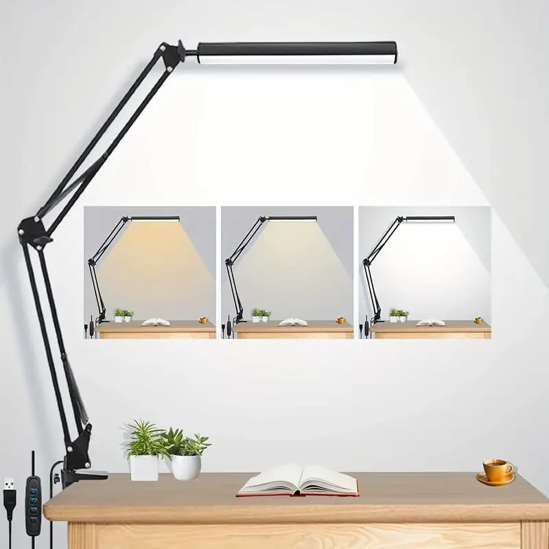 Home Office Desks - LED-bureaulamp voor thuis, lezen, studeren, verstelbare