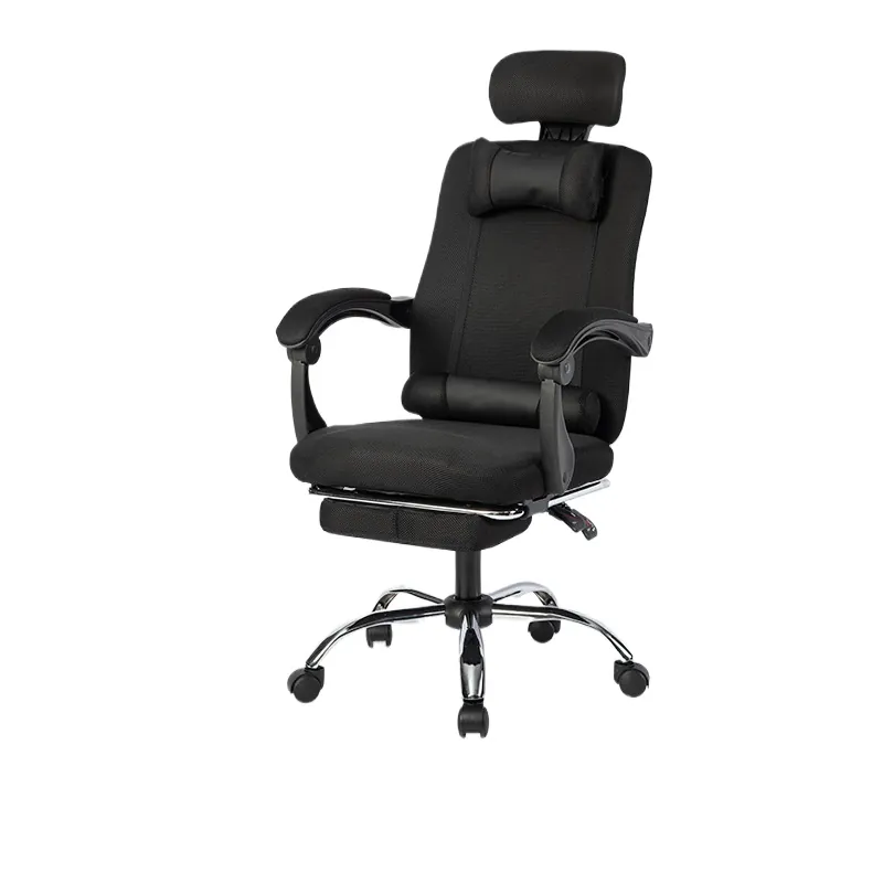 Home Office Desks - Ergonomische bureaustoel met gaasrug voor computerbureaus,