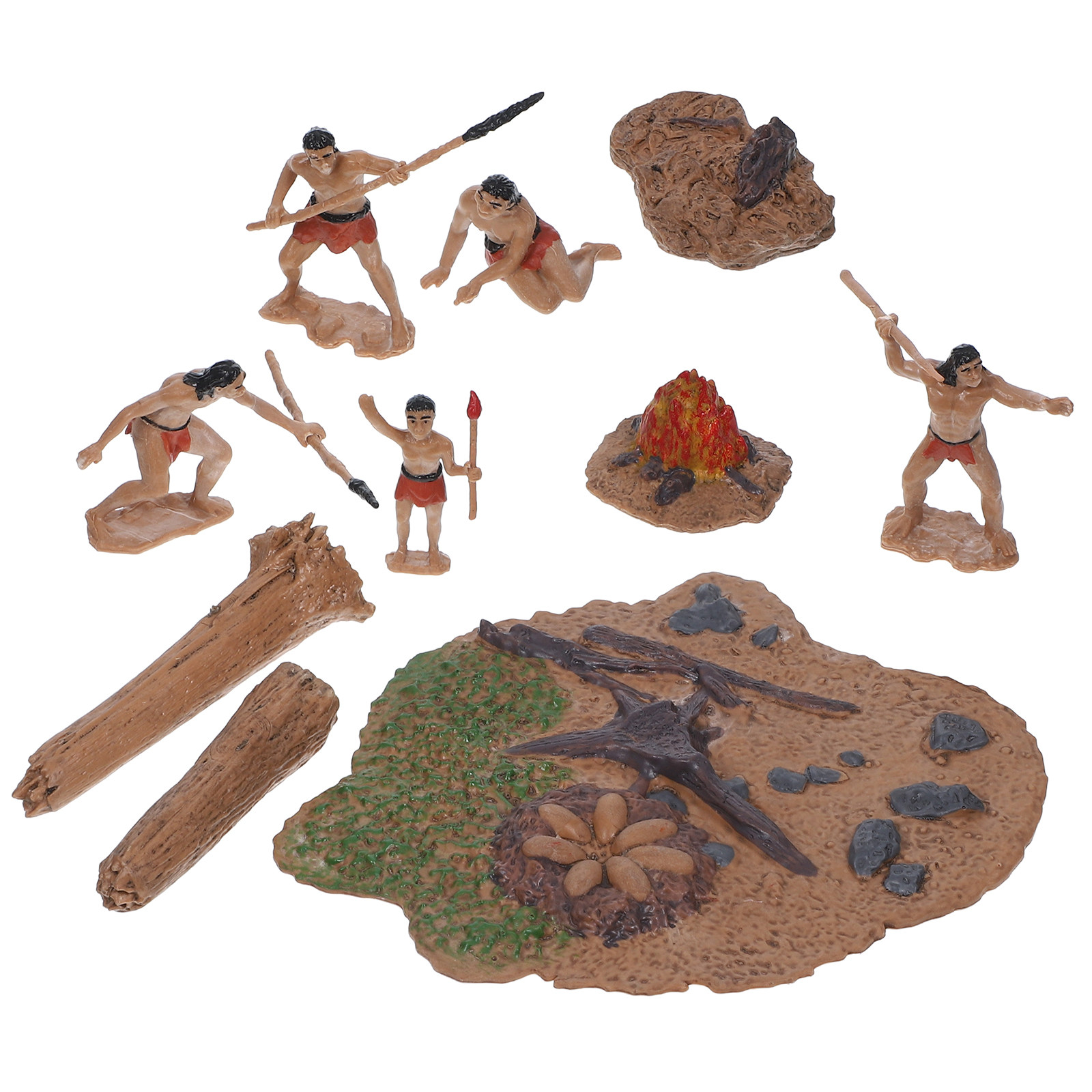 Home Office Desks - 1Set Mini Primitieve Mannen Kleine Ornament