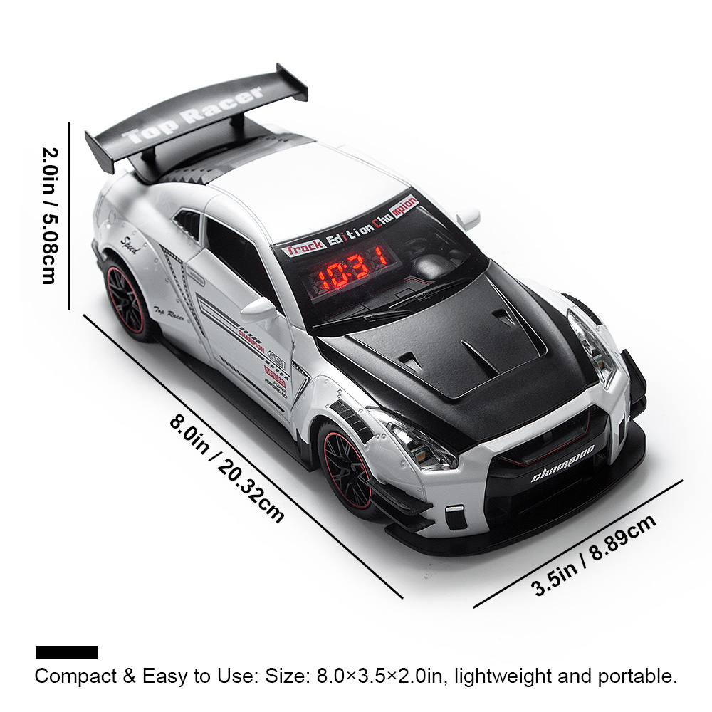 1 stuks oplaadbare LED-auto-we - Led Desk Clock recensie en prijs