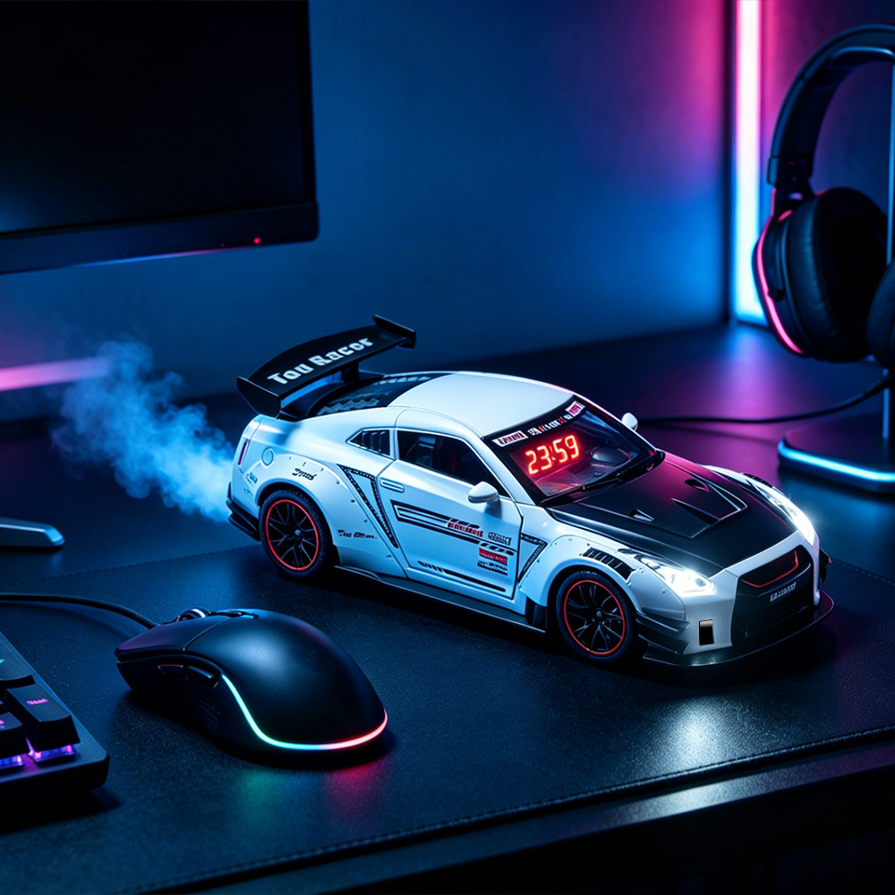 1 stuks oplaadbare LED-auto-we - Led Desk Clock recensie en prijs