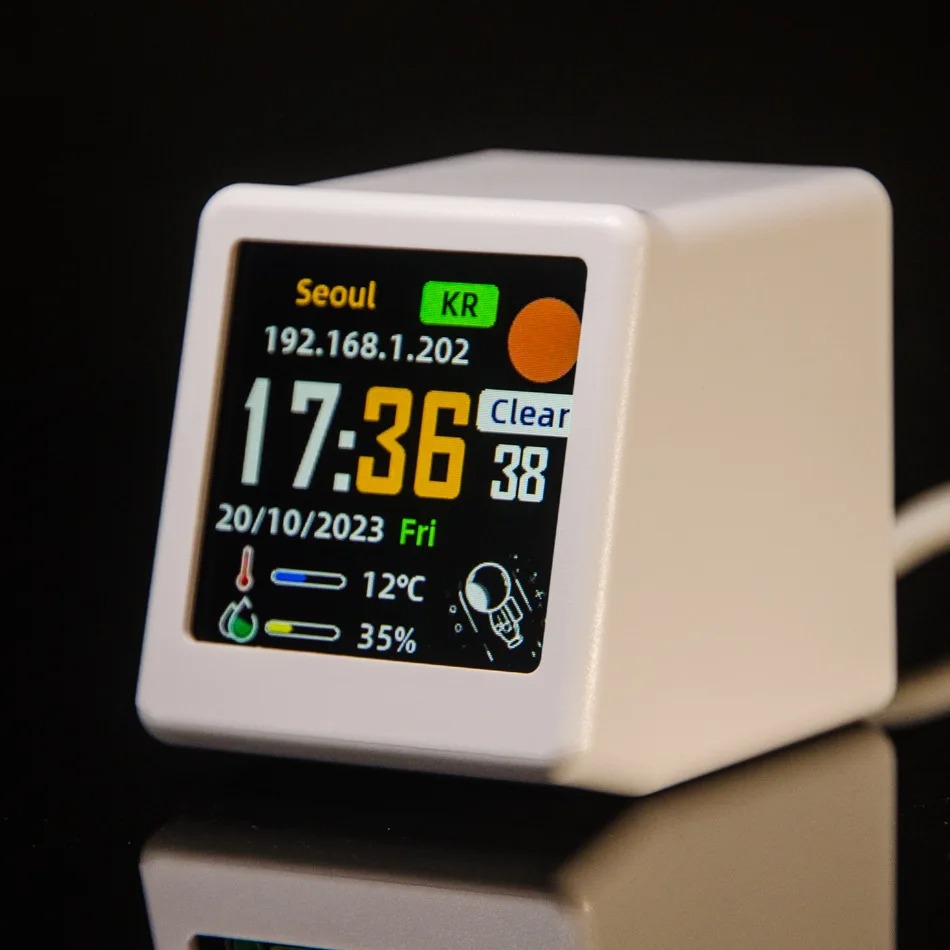 Smart Wifi Weerstation Bureauk - Led Desk Clock recensie en prijs
