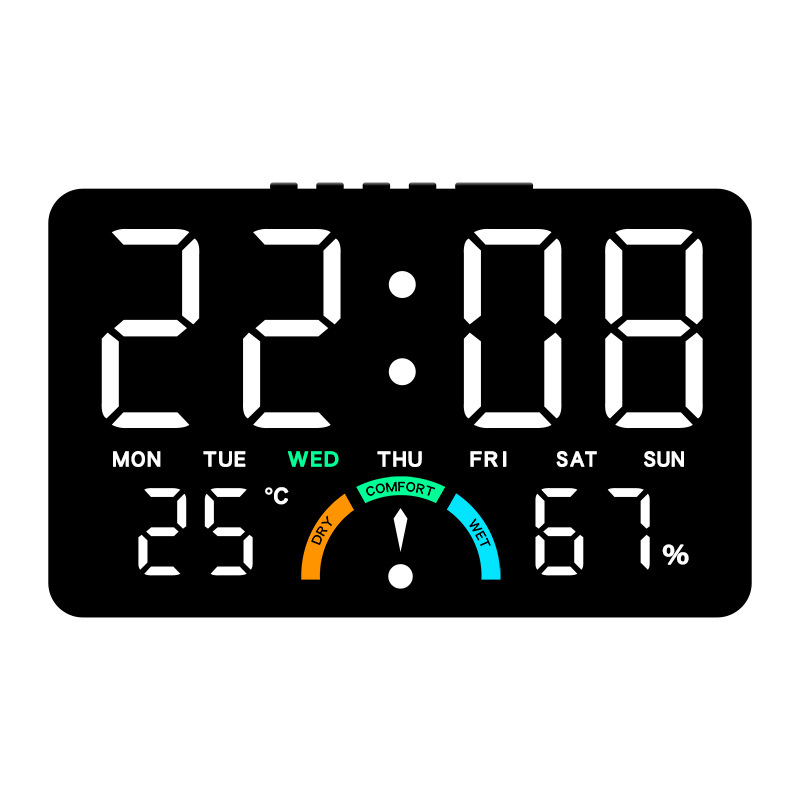Nieuwste digitale klok LED-wek - Led Desk Clock recensie en prijs