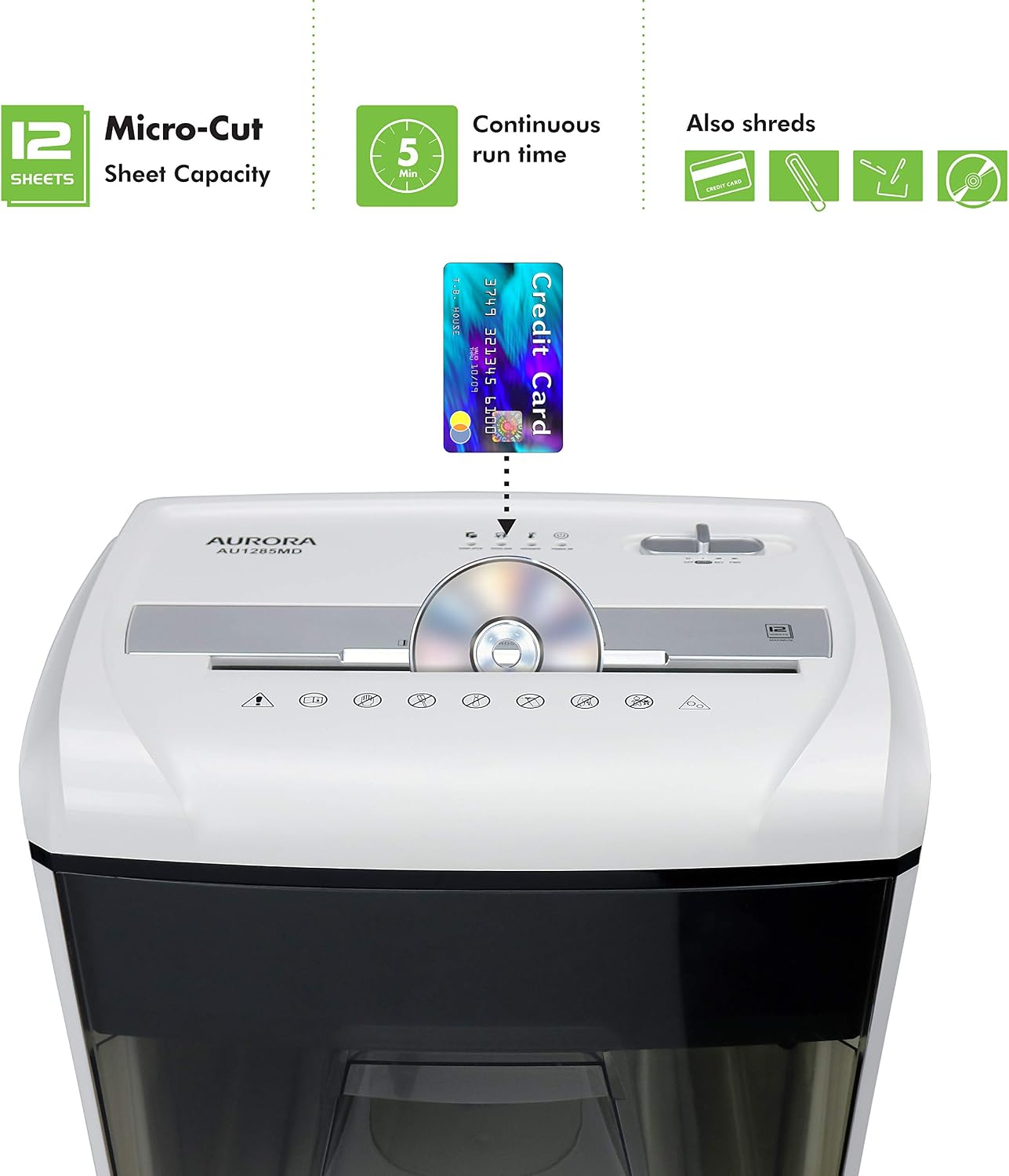 Compacte desktop-shredder met  - Paper Shredder Micro recensie en prijs