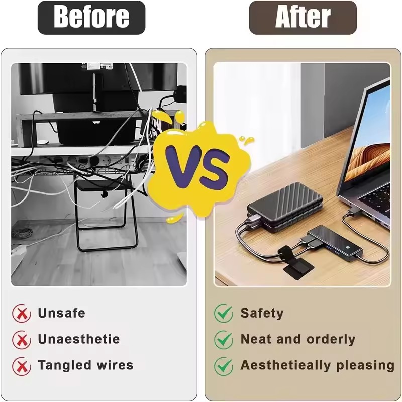 4/20 Stuks Herbruikbare Zelfkl - Home Office Desks recensie en prijs