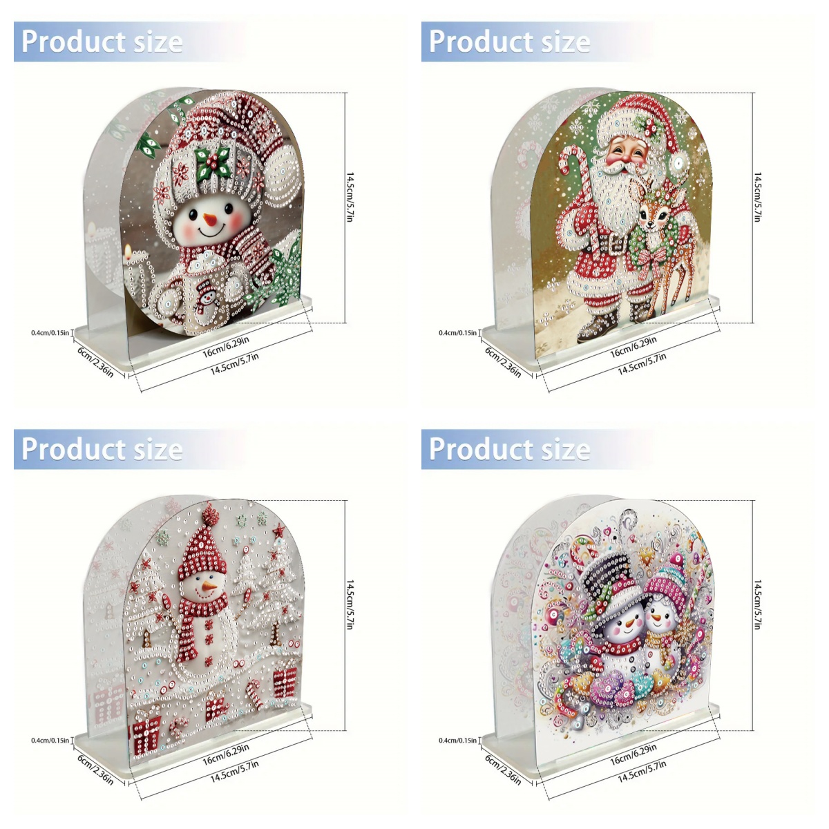 1 Stuk/Set DIY Kerst Diamant K - Home Office Bagas recensie en prijs