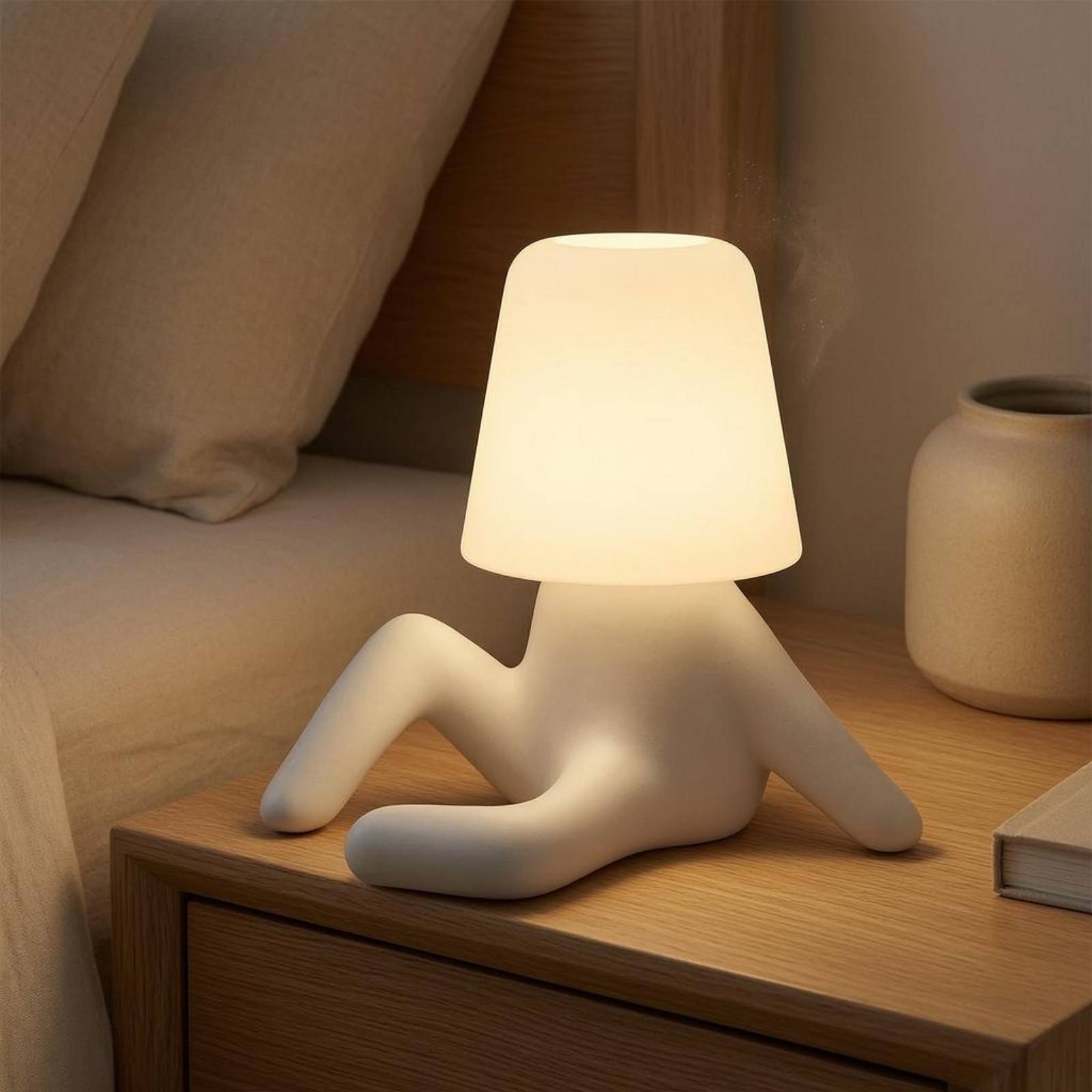 Zittende figuurlamp ABS-hars N - Home Office Desks recensie en prijs