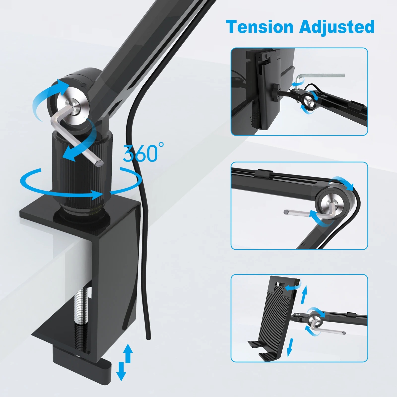 2025 tabletstandaardhouder voo - Monitor Arm Dual recensie en prijs