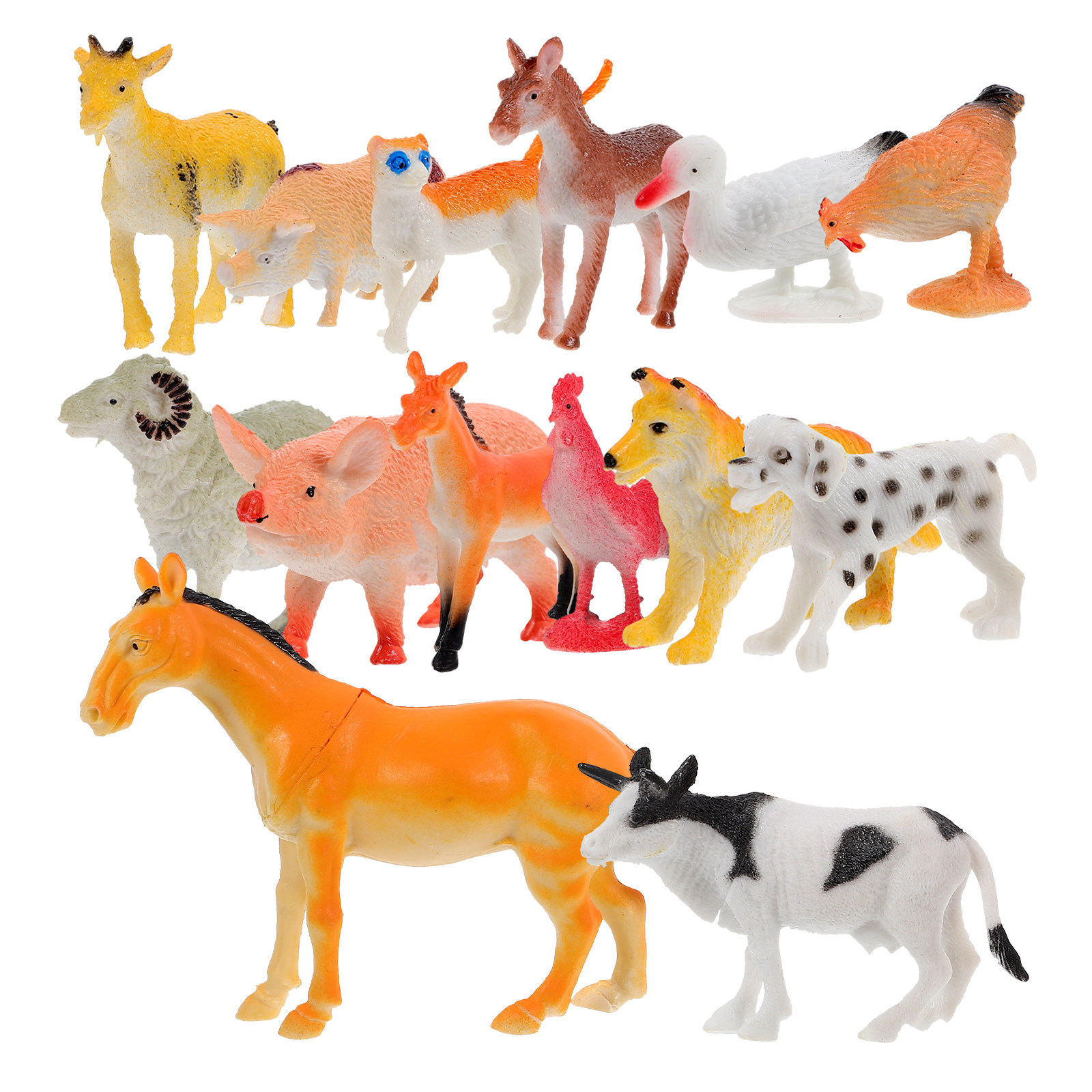 14-delige mini boerderijdieren - Home Office Simulator recensie en prijs