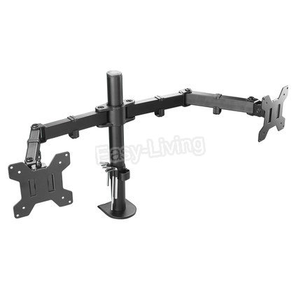 MS02 Desktop Vastklemmen Full  - Monitor Arm Dual recensie en prijs