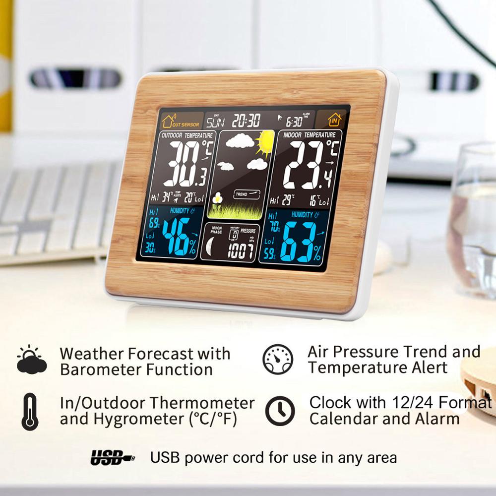 Fanju Wekker Digitale Temperat - Led Desk Clock recensie en prijs