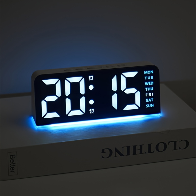 Digitale LED-wekker Desktop Ta - Led Desk Clock recensie en prijs