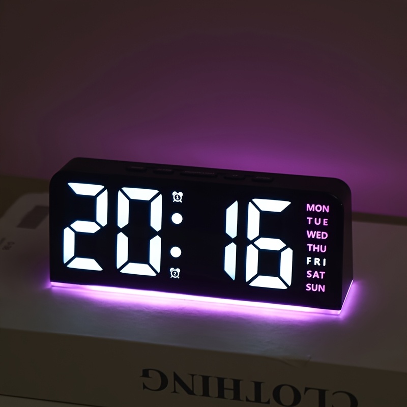 Digitale LED-wekker Desktop Ta - Led Desk Clock recensie en prijs