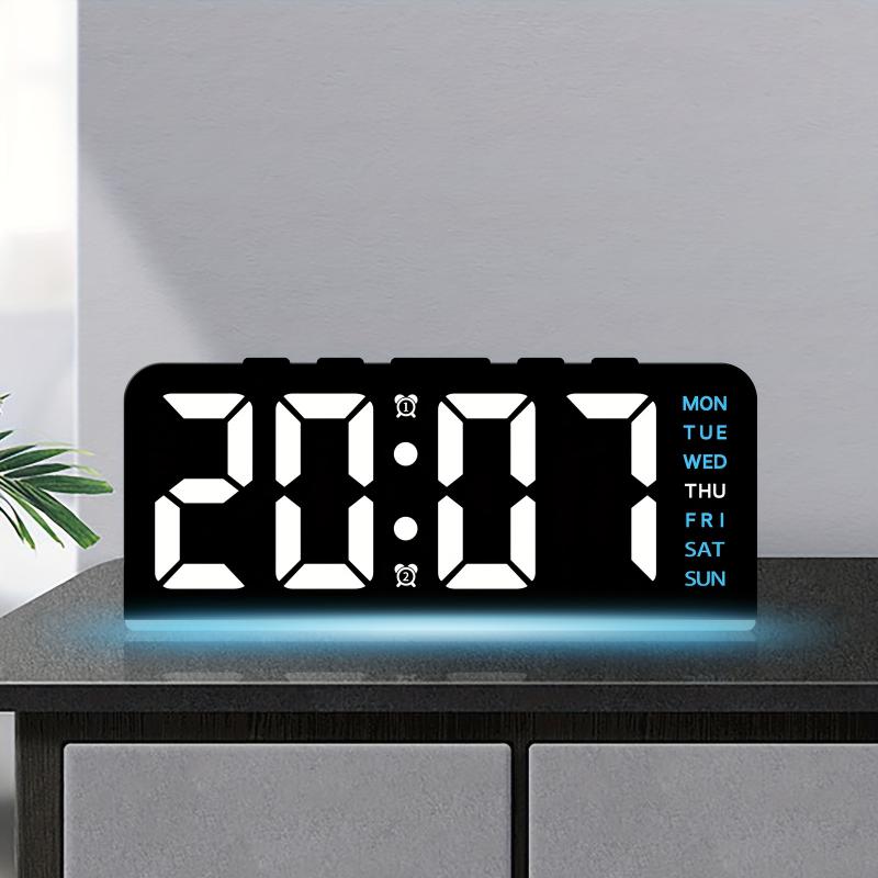 Digitale LED-wekker Desktop Ta - Led Desk Clock recensie en prijs