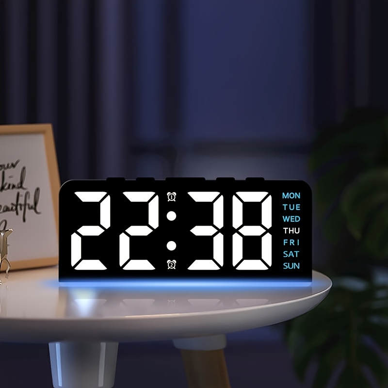 Digitale LED-wekker Desktop Ta - Led Desk Clock recensie en prijs