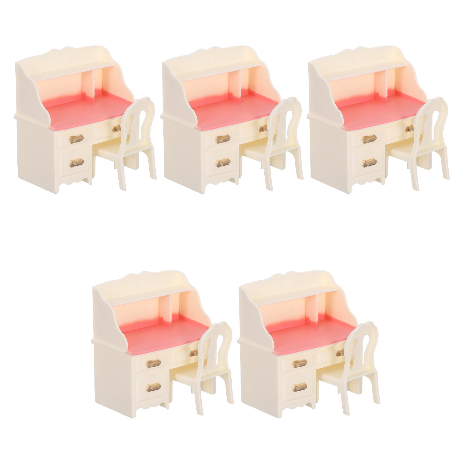 5 sets miniatuur poppenhuismeu - Home Office Simulator recensie en prijs