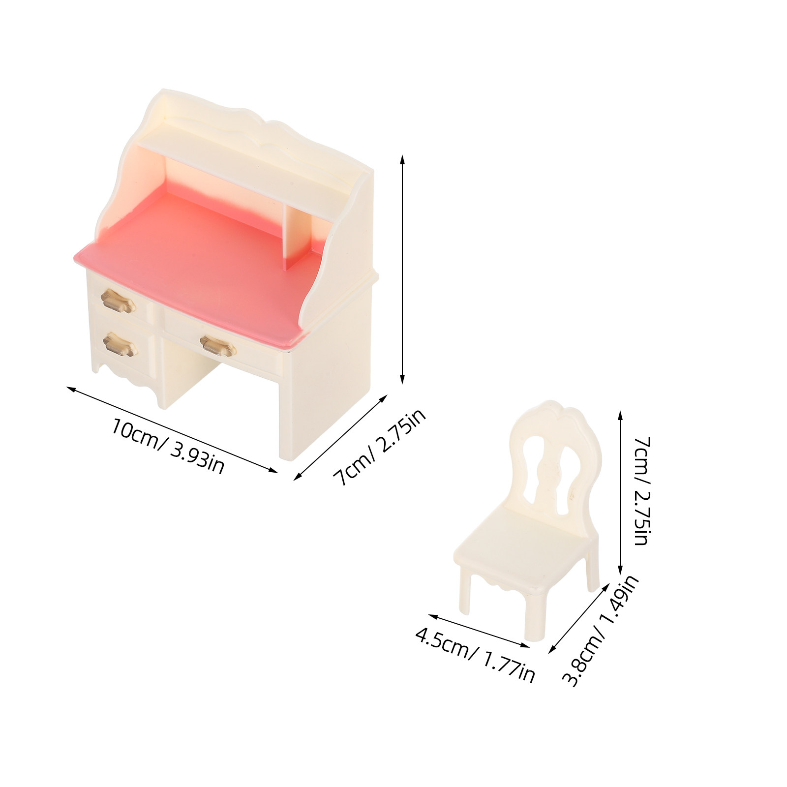 5 sets miniatuur poppenhuismeu - Home Office Simulator recensie en prijs
