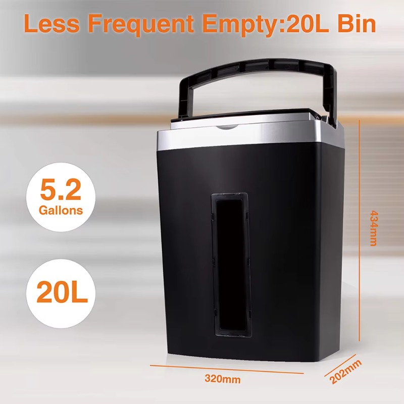 Commerciële papier- en schijfv - Paper Shredder Micro recensie en prijs