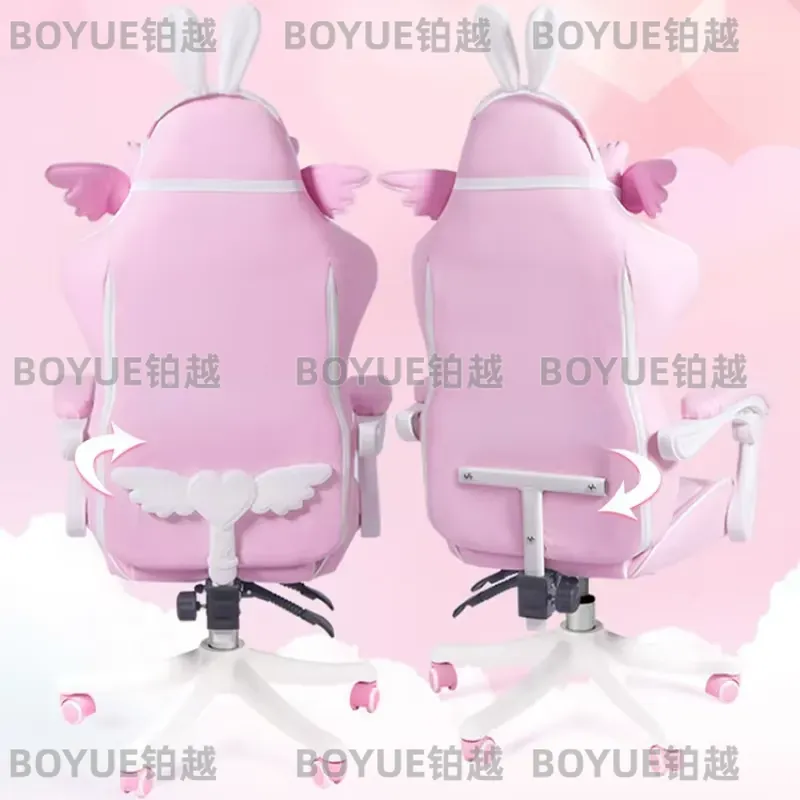 Roze Gamingstoel Ergonomische  - Home Office Desks recensie en prijs