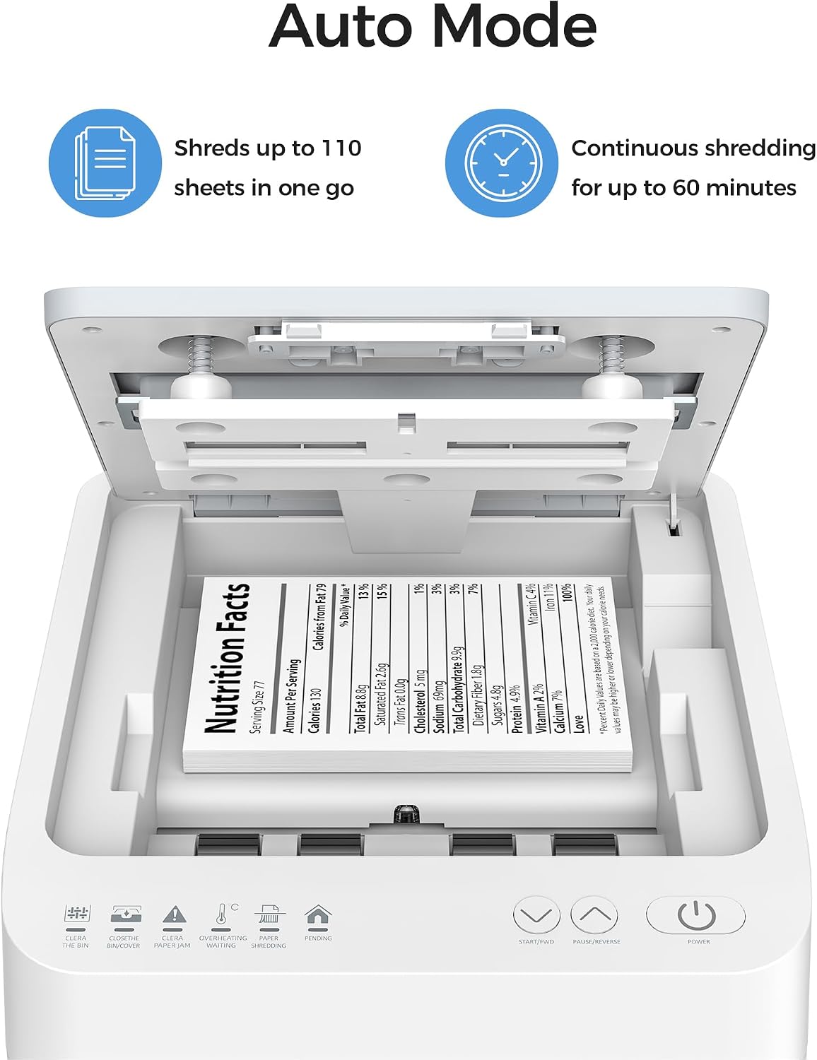 Micro Cut Shredder 110 velletj - Paper Shredder Micro recensie en prijs