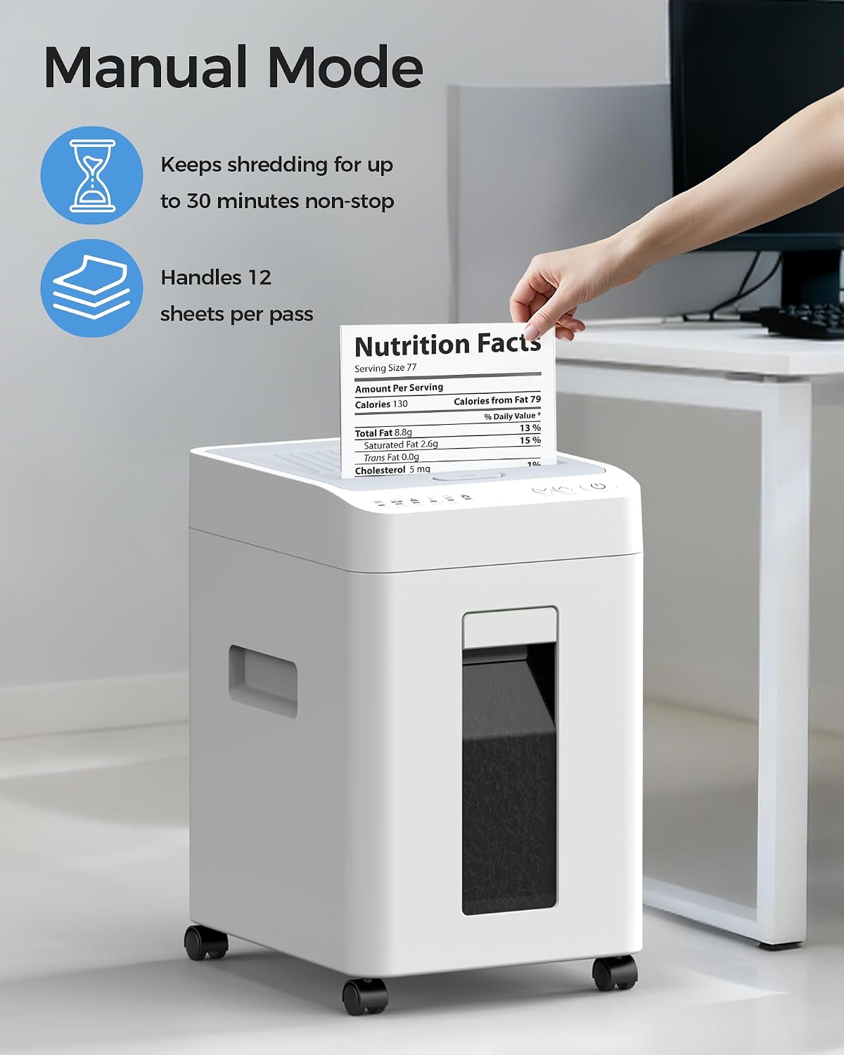 Micro Cut Shredder 110 velletj - Paper Shredder Micro recensie en prijs