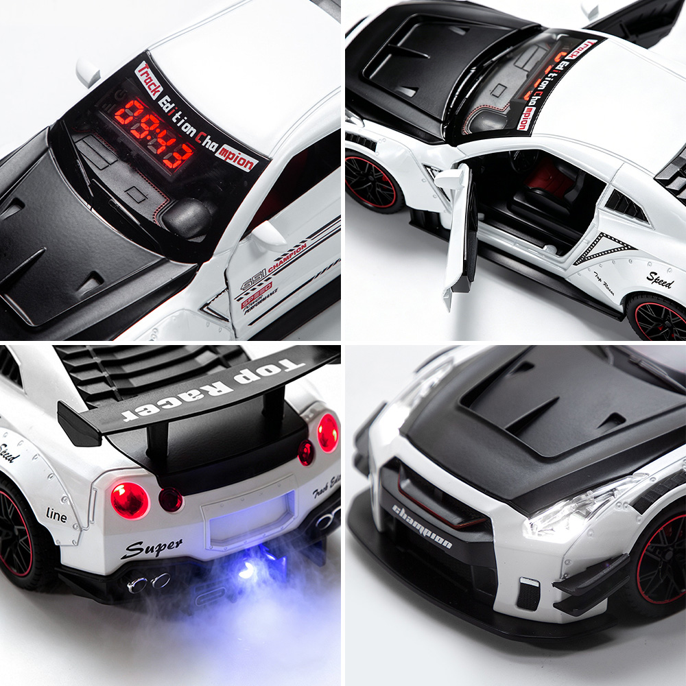 1 STKS Oplaadbare Hypercar-mod - Led Desk Clock recensie en prijs