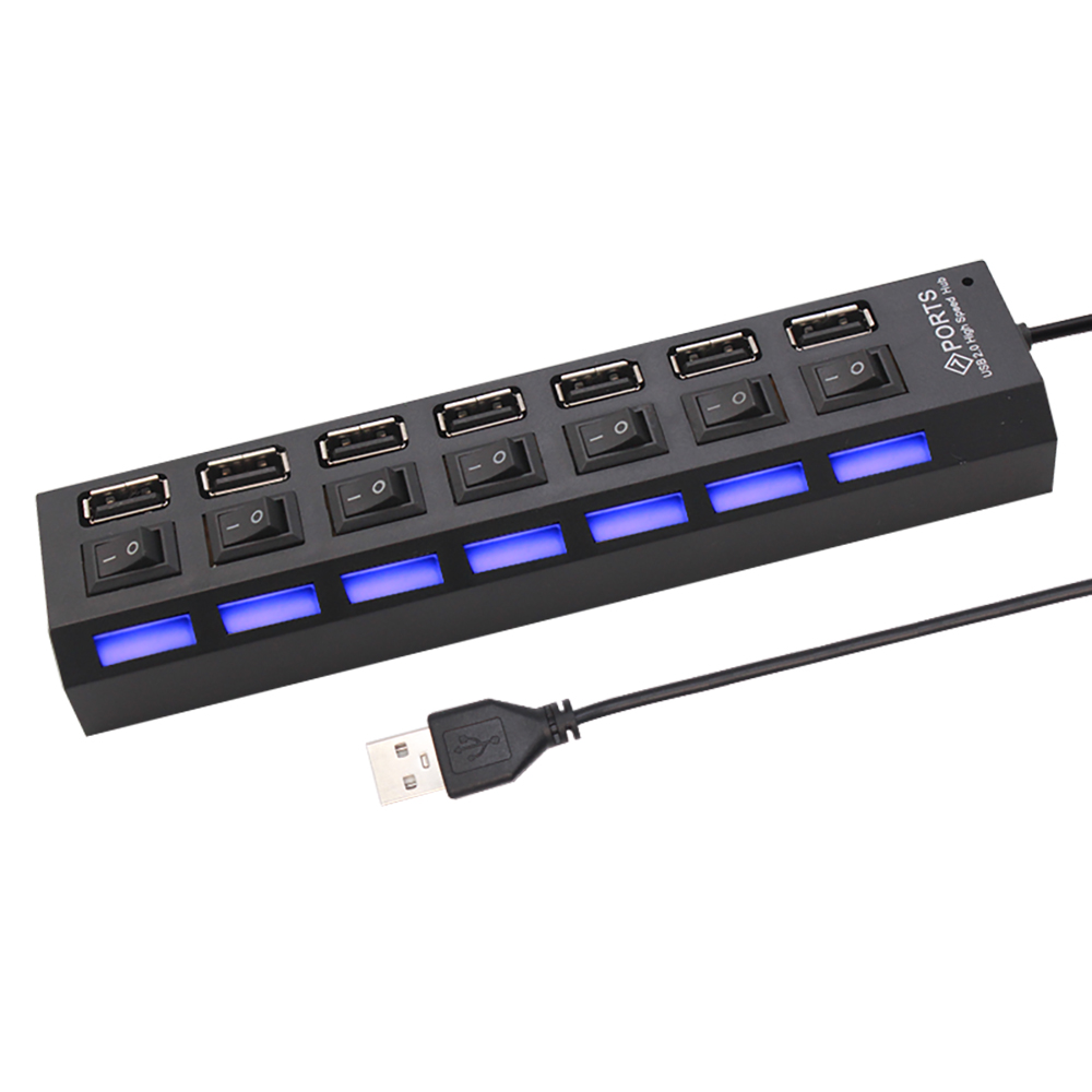 7-poorts USB 2.0 hubsplitter v - Home Office Pc recensie en prijs
