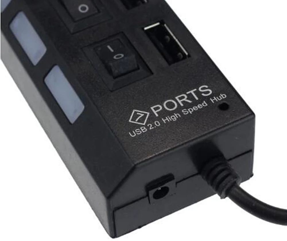 7-poorts USB 2.0 hubsplitter v - Home Office Pc recensie en prijs