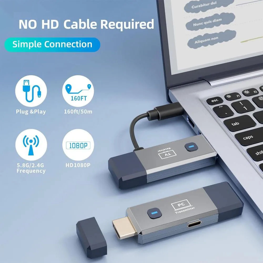 50M Lange afstand 1080P Draadl - Home Office Pc recensie en prijs