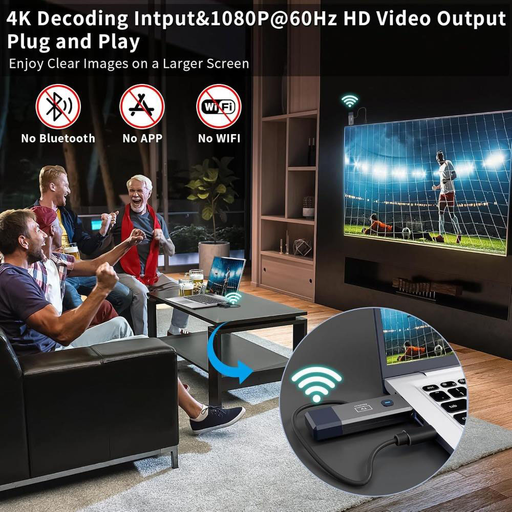 50M Lange afstand 1080P Draadl - Home Office Pc recensie en prijs