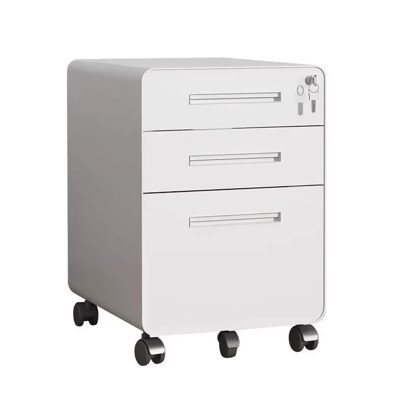Mobiele ladenkast met 3 laden, - Drawer Pedestal Cabinet recensie en prijs