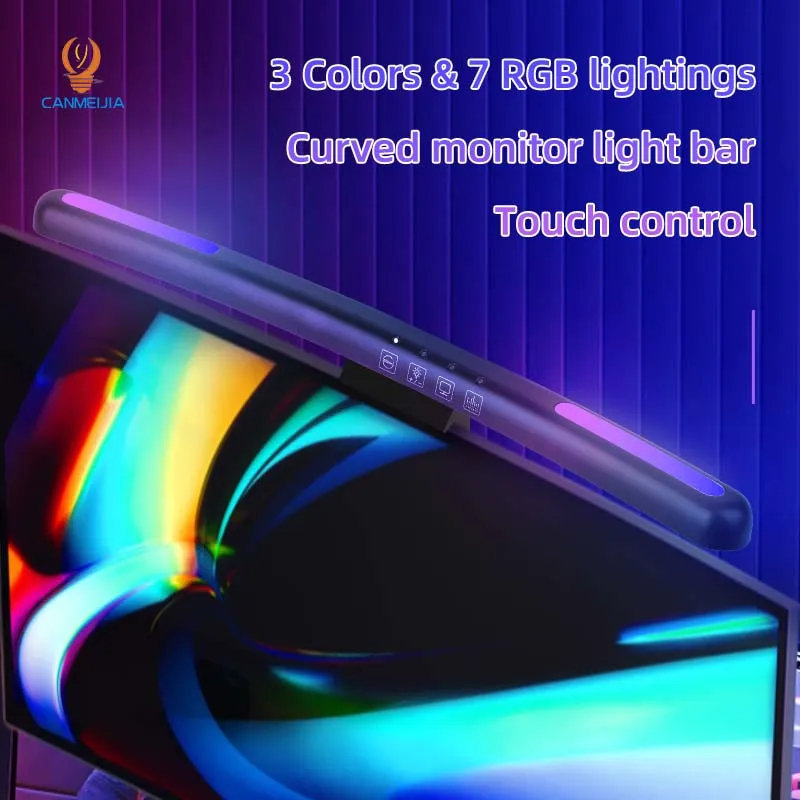 Gebogen Led Monitor Lichtbalk  - Home Office Pc recensie en prijs